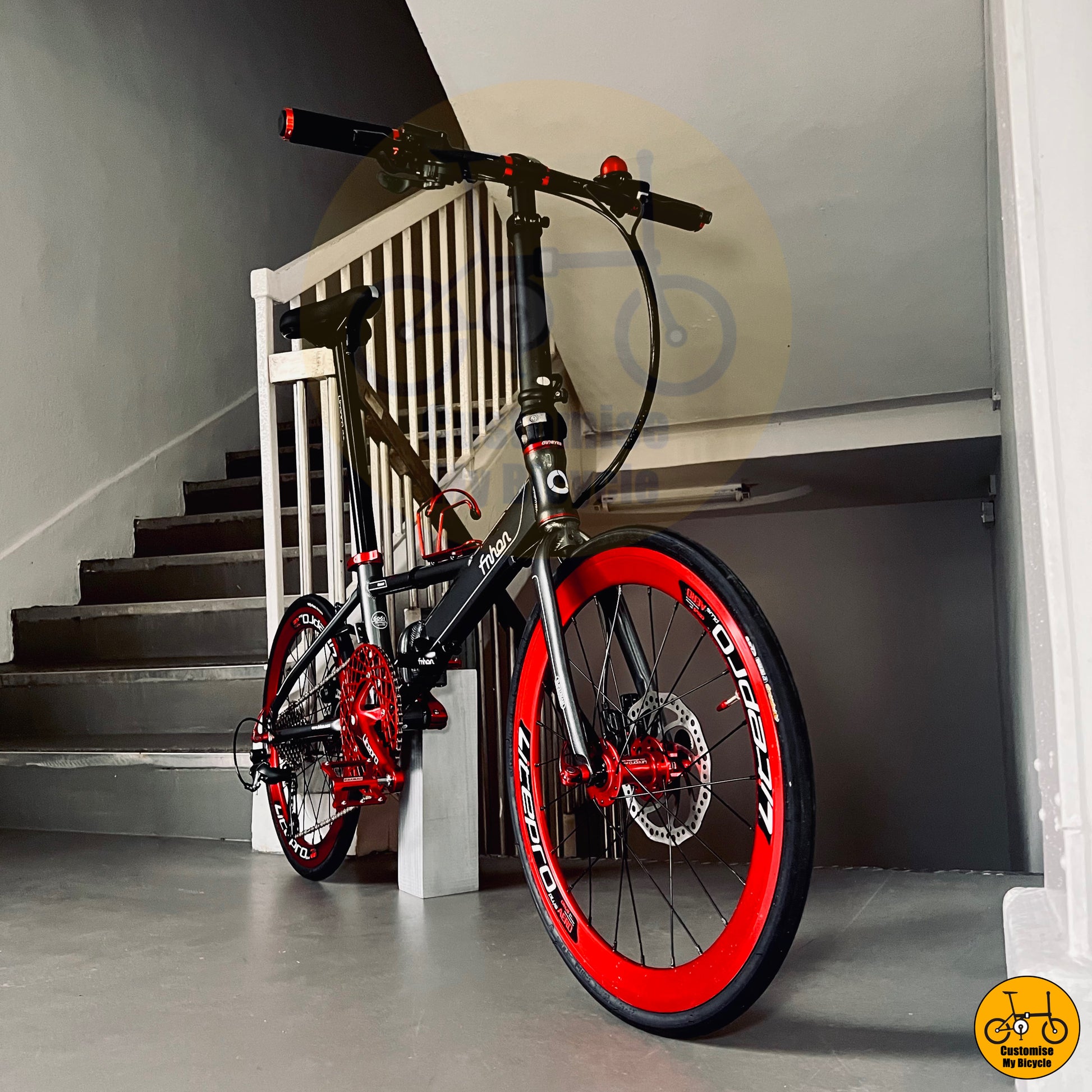 Lightweight & Durable Fnhon Monsoon 22-Inch Foldable Bicycle – Built to Last for Daily Rides
