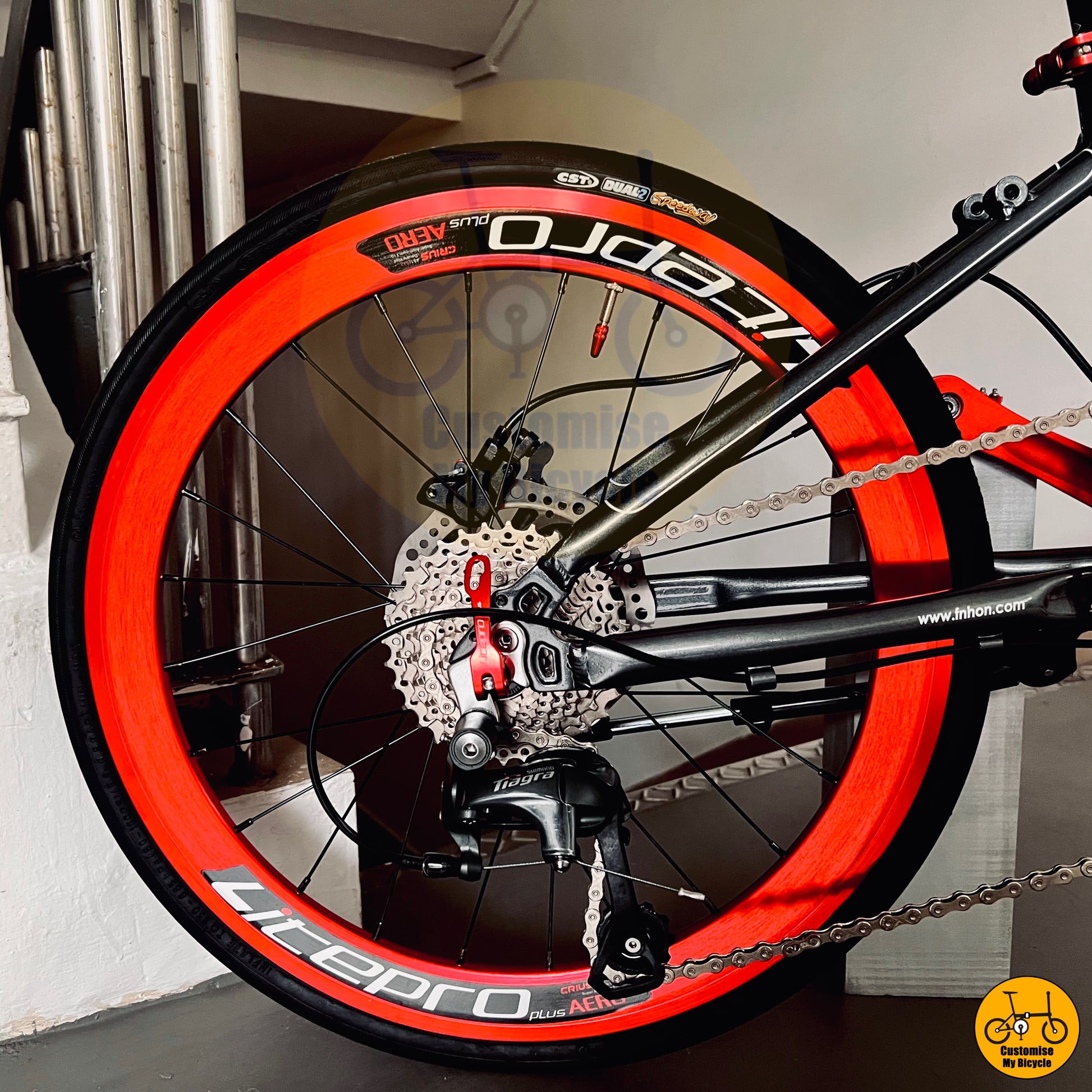 Litepro Aero Wheel Upgrade Fnhon Monsoon 22-Inch Foldie – Built for Speed & Precision
