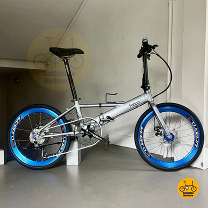 Fnhon Monsoon 22" • Shimano 9s • Battleship Grey