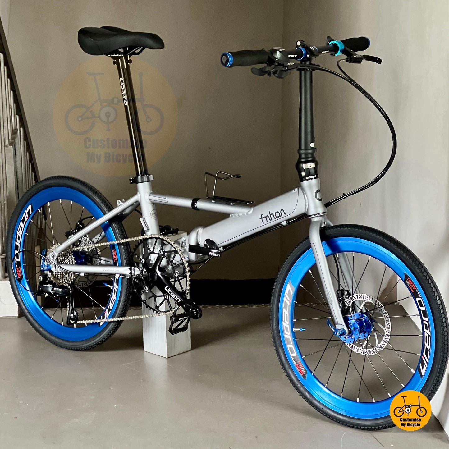 Fnhon Monsoon 22" • Shimano 9s • Battleship Grey