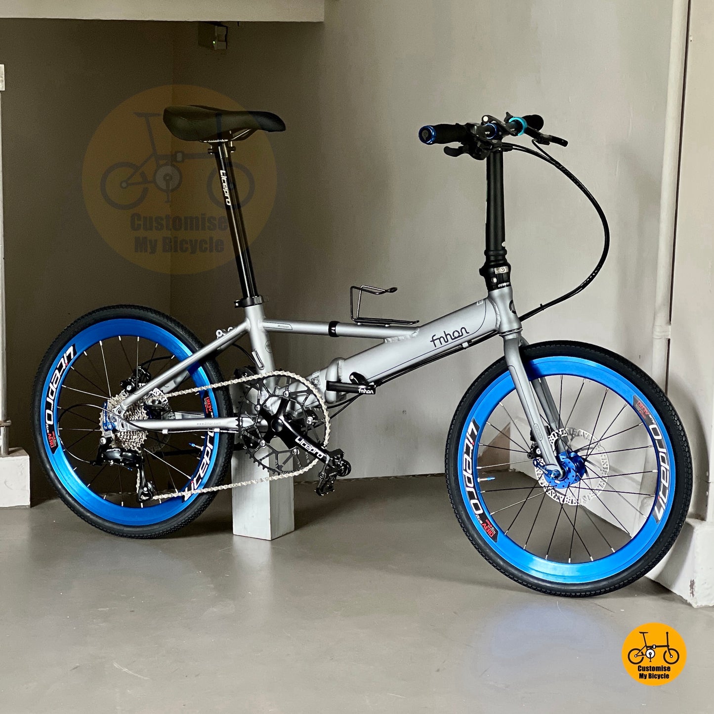 Fnhon Monsoon 22" • Shimano 9s • Battleship Grey