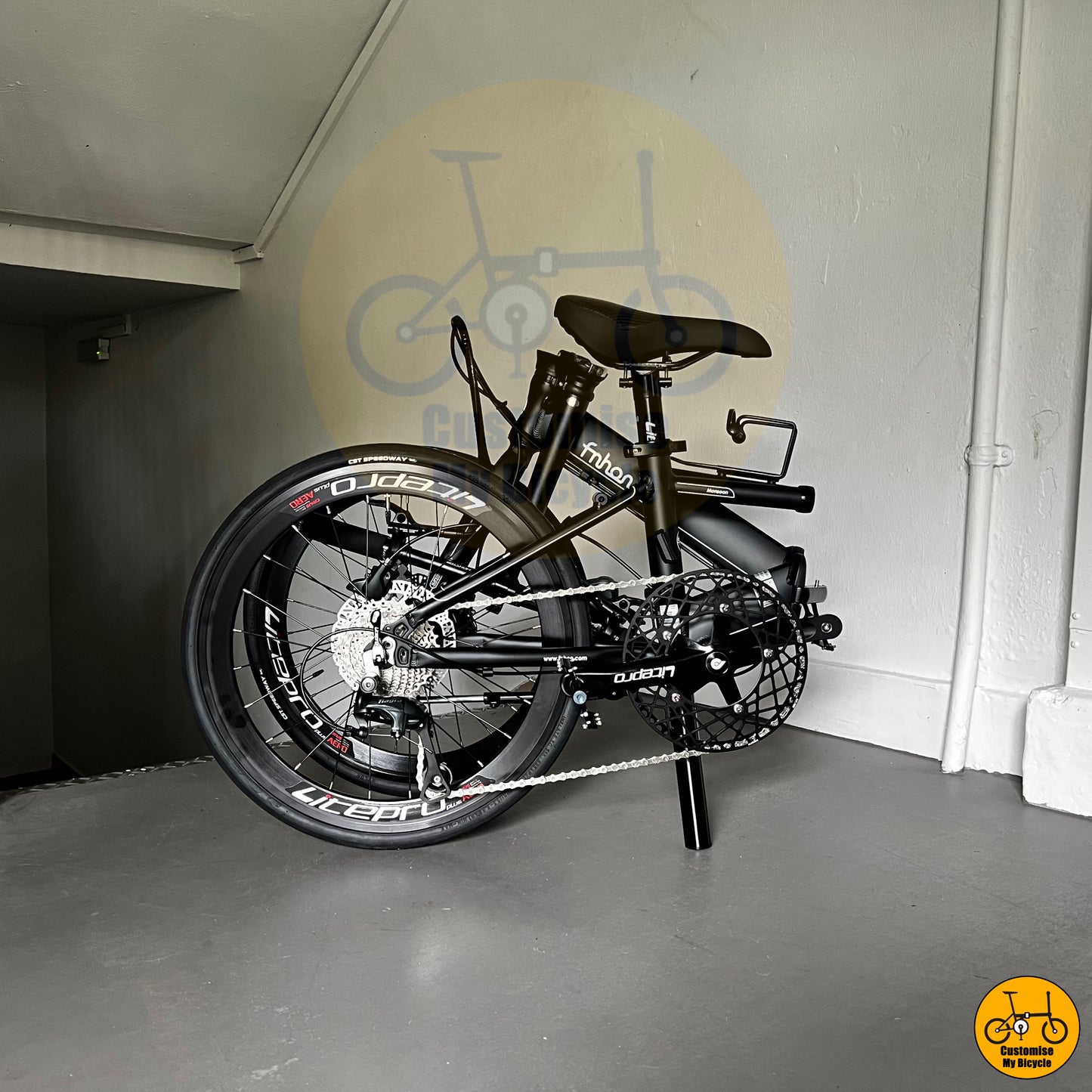 Low Profile Commuter Fnhon Monsoon 22-Inch Foldie – Built for Smooth Rides & Efficiency
