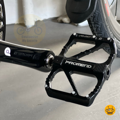 Promend R67 pedals on Fnhon Monsoon 20"