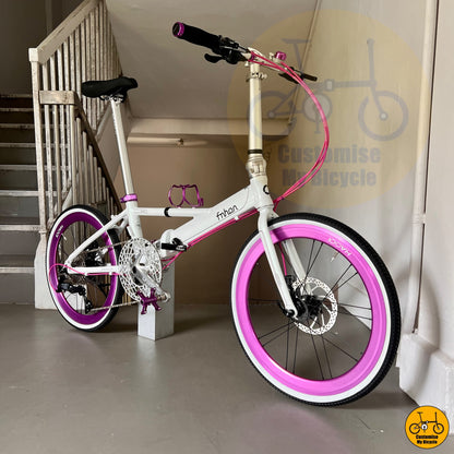 Lightweight & Stylish Fnhon Monsoon 22-Inch Foldie – Built for Smooth & Efficient Riding
