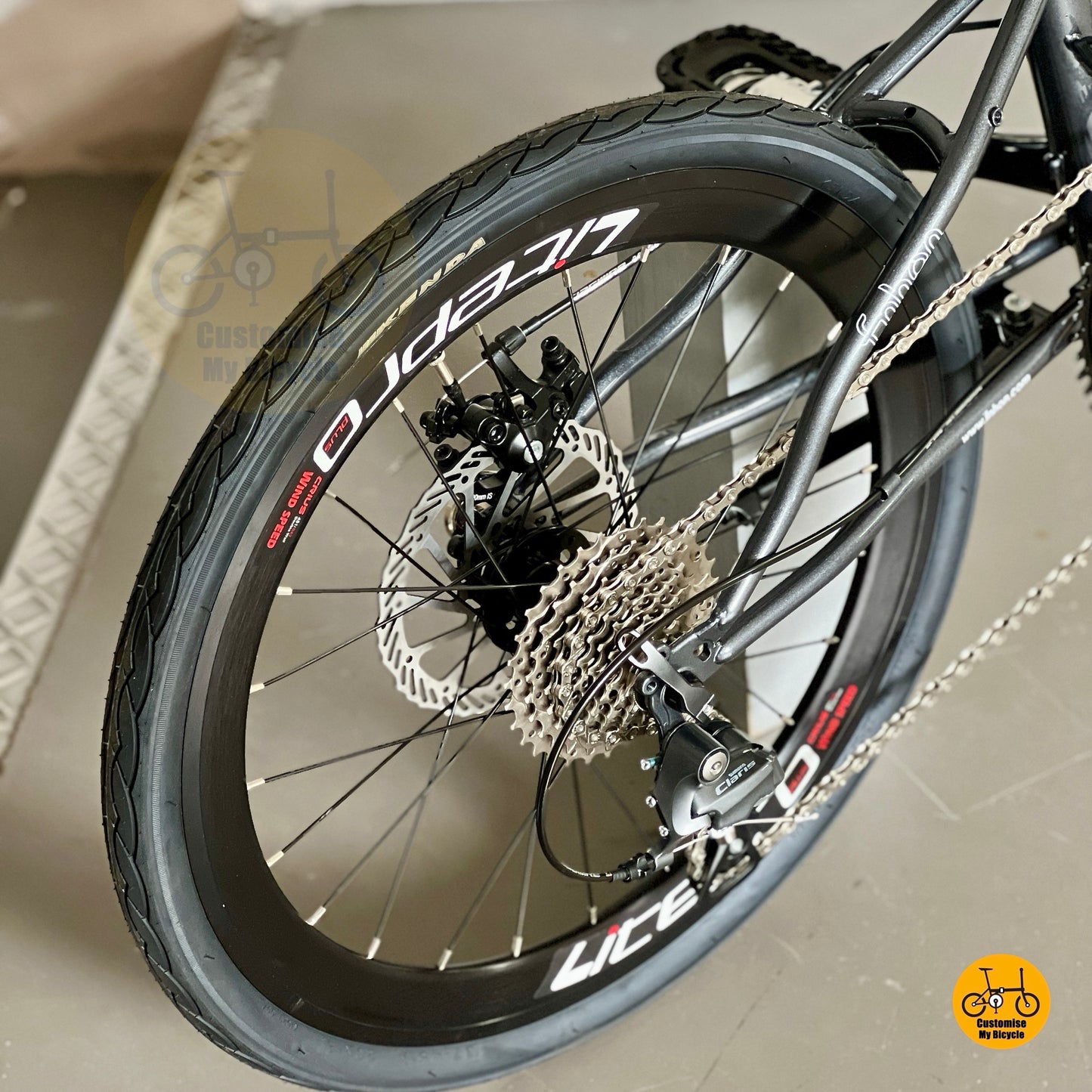 Fnhon Storm 22” • Shimano 9s • Dolphin Grey