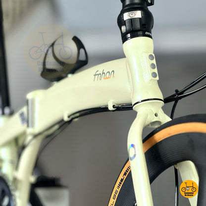 Fnhon folding bicycle full bike lifestyle angle lightweight portable foldie Singapore