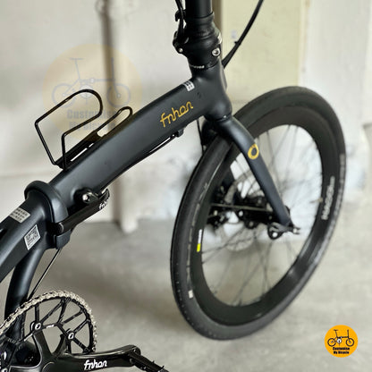 Fnhon mini Tornado folding bicycle overall view with lightweight aluminium frame
