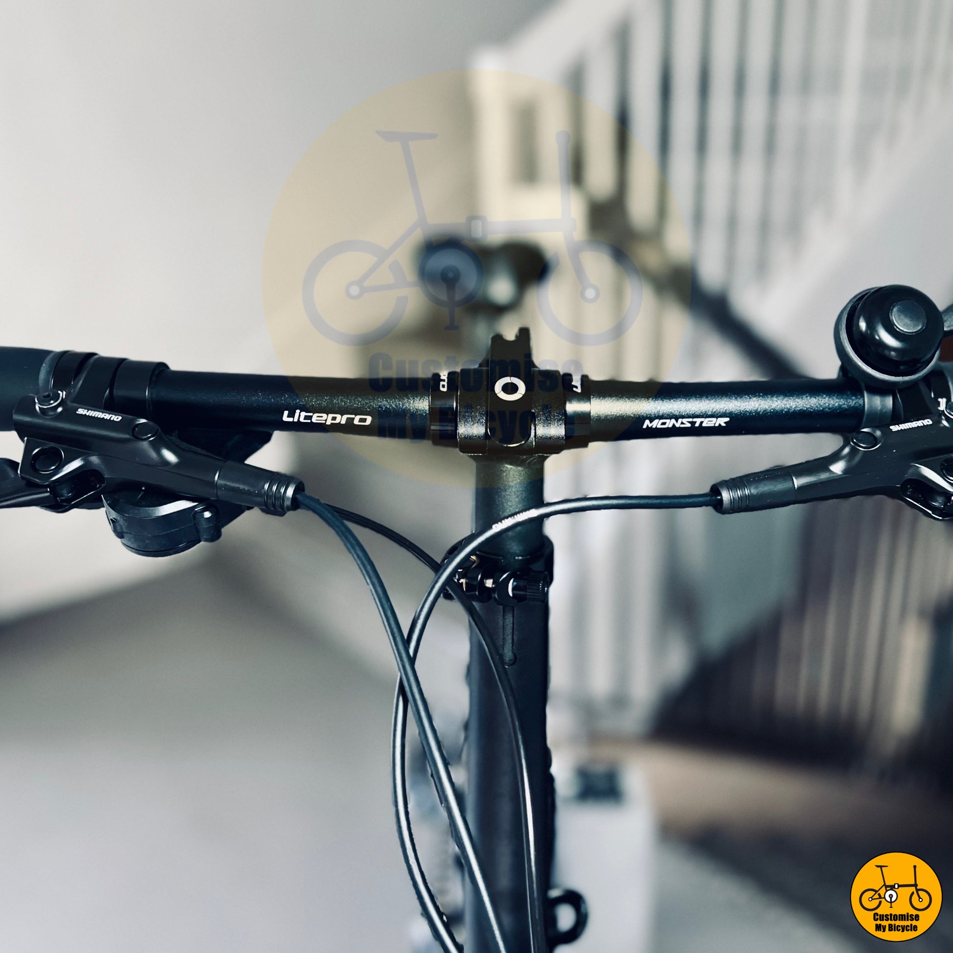 Shimano MT200 Hydraulic Brake on Blue Label Edition Fnhon Tornado 22-Inch Folding Bike – A Stunning & Functional Ride