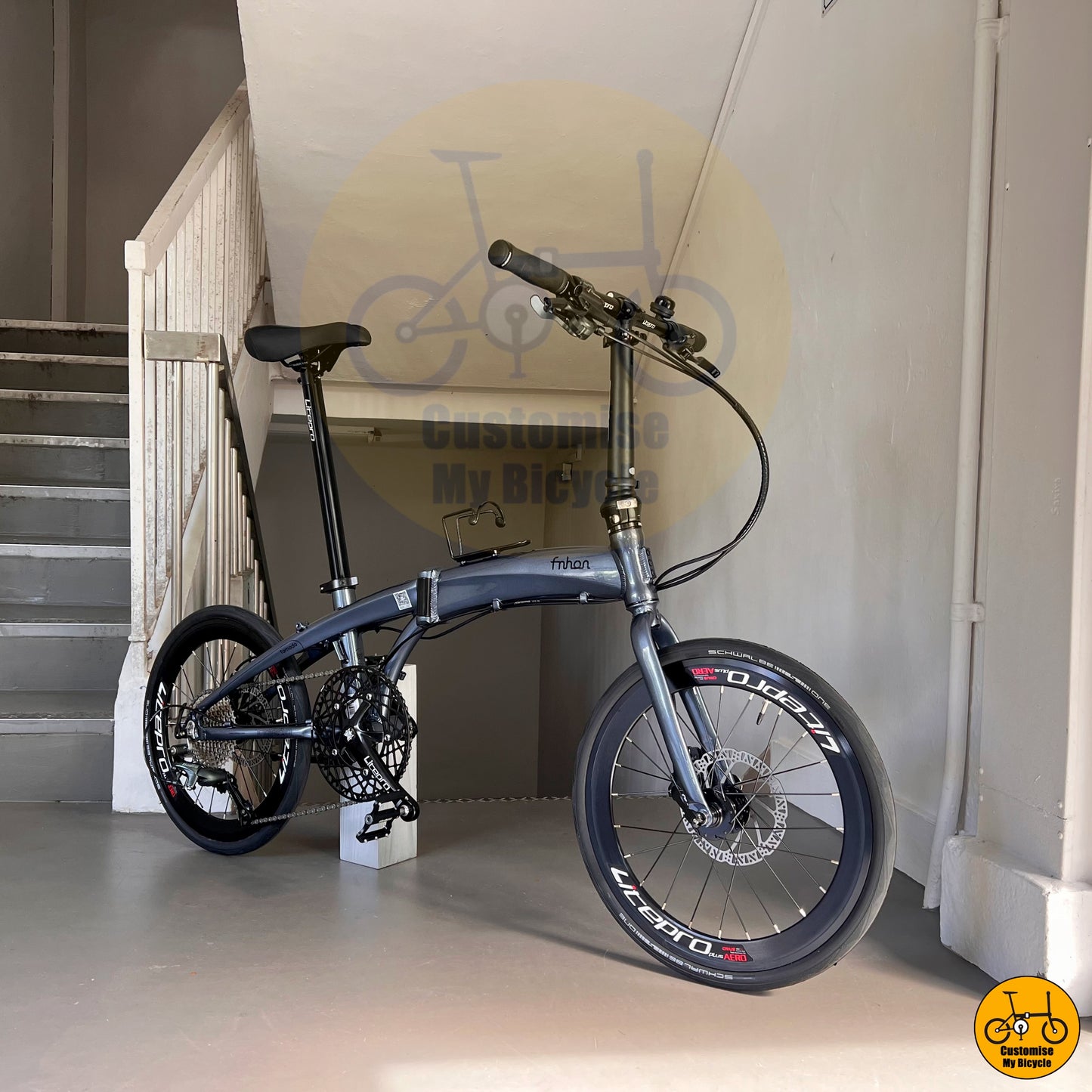 Compact & Efficient Foldie – Fnhon Tornado 20-Inch Lightweight Folding Bicycle
