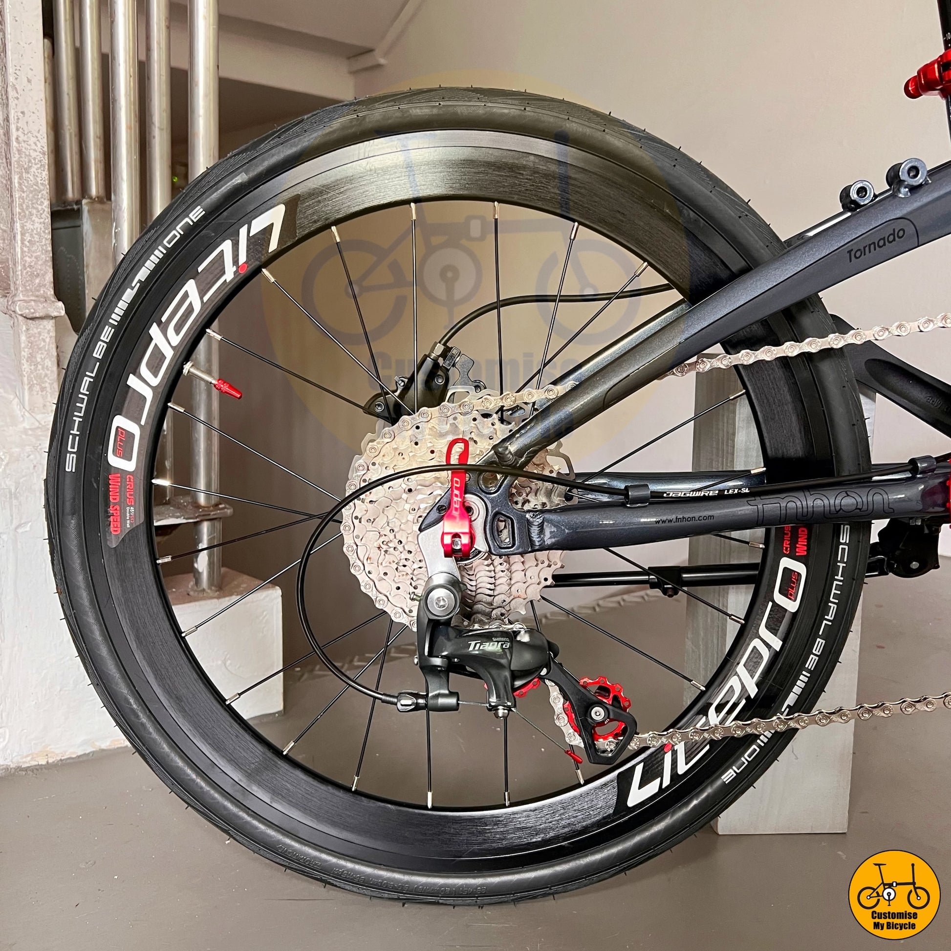 Shimano Tiagra 10 Gears on Folding Bike for Singapore’s PCN – Ride Seamlessly from Punggol to Hougang
