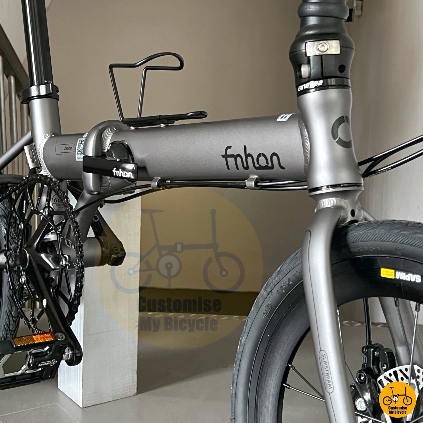 Fnhon Zephyr foldable bike lightweight aluminium frame commuter folding bicycle
