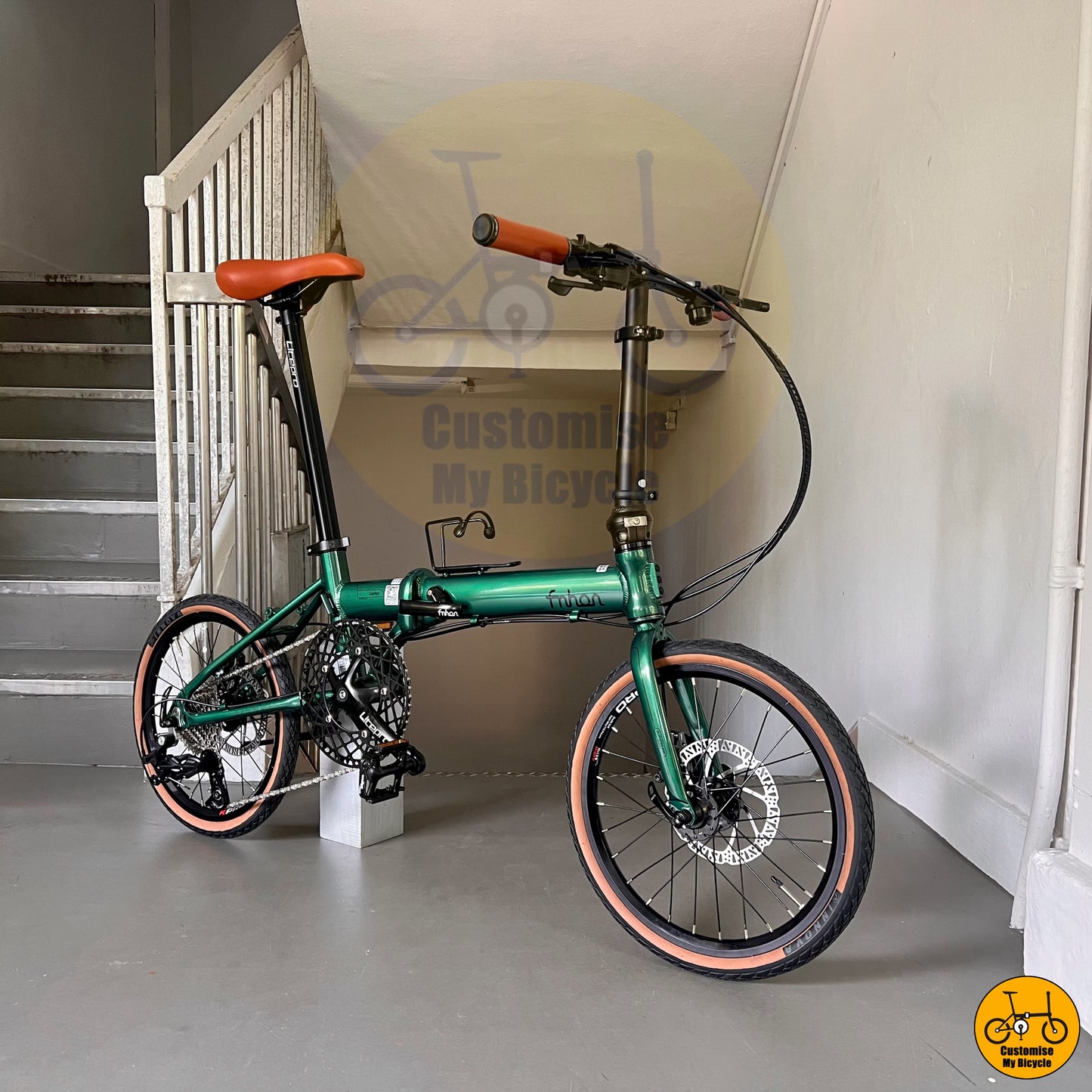 Fnhon Zephyr 18” • Shimano 9s • Emerald Green