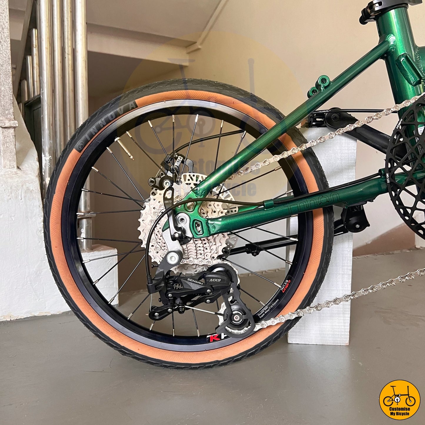 Fnhon Zephyr 18” • Shimano 9s • Emerald Green