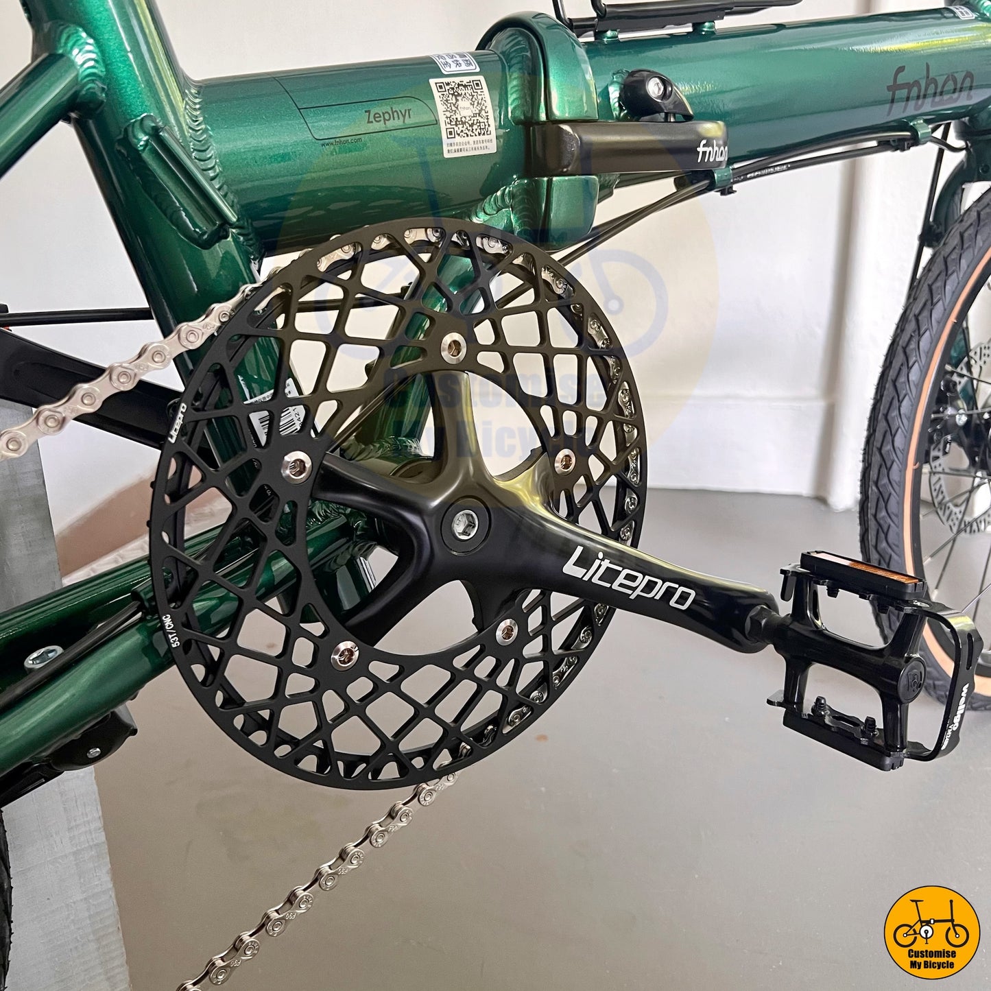 Fnhon Zephyr 18” • Shimano 9s • Emerald Green