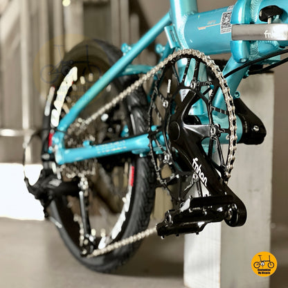 Fnhon Zephyr PROMEND bearings pedals close up
