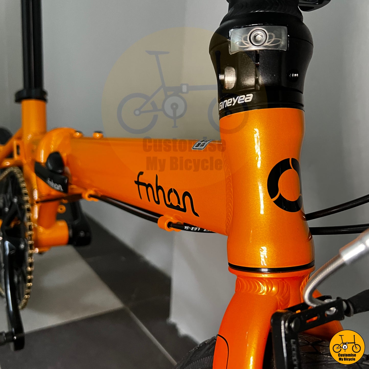 Fnhon Zephyr 18” • Shimano 9s • Orange