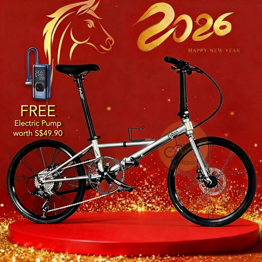 🔥CNY Promo🔥 Fnhon Thunderstorm 22” • Shimano 9s • Battleship Grey