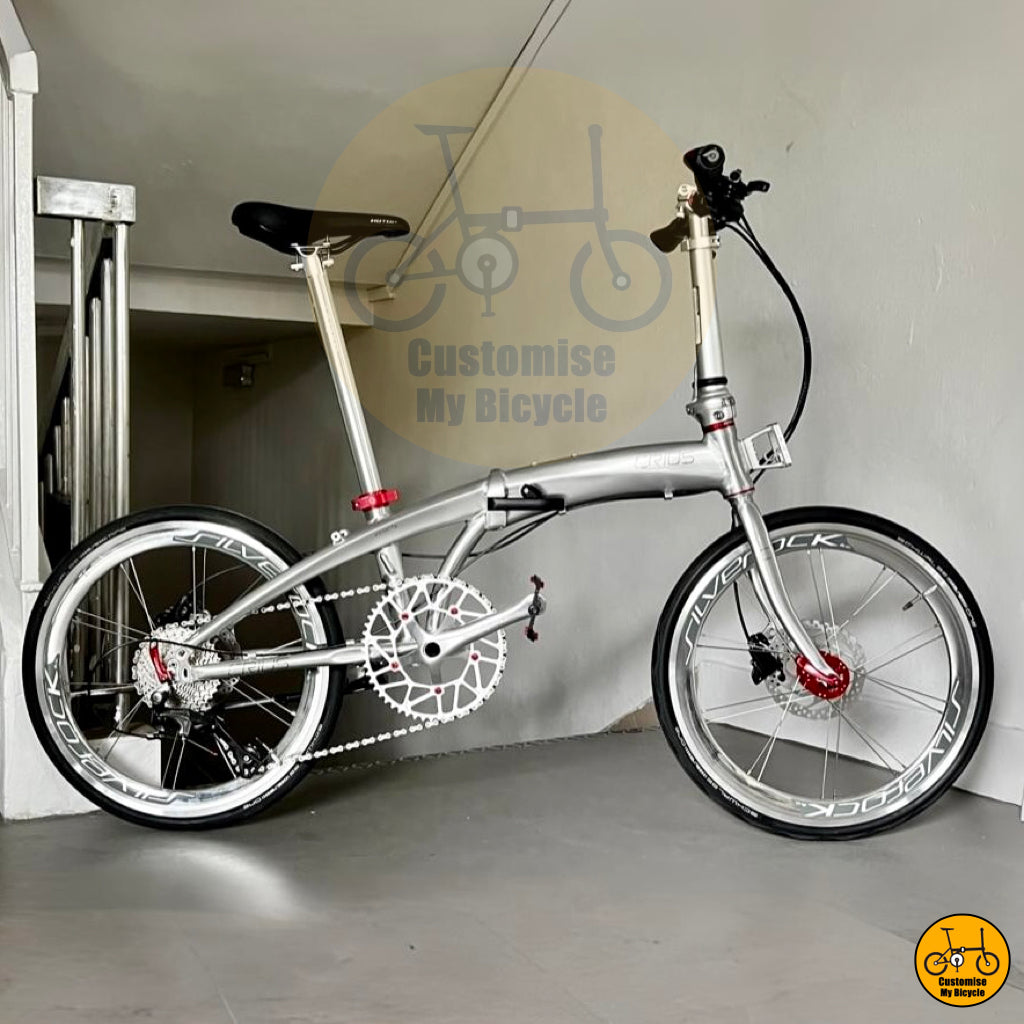 Crius Velocity 20-inch Foldie – High-Speed Commuter with Schwalbe One Tyres
