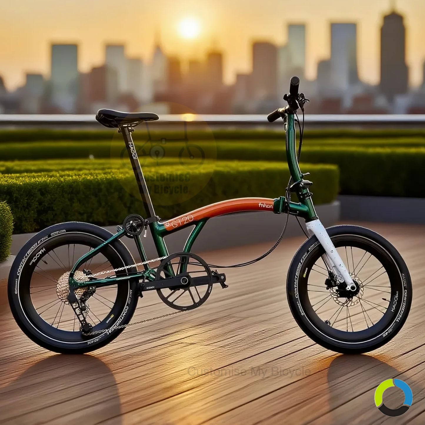 PRE-ORDER • Fnhon GT20 • 10 Gears • Orange Teal