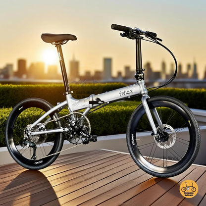 Fnhon Blast 22 inch foldable bike with Shimano 10 speed Tiagra and HAOOI wheels
