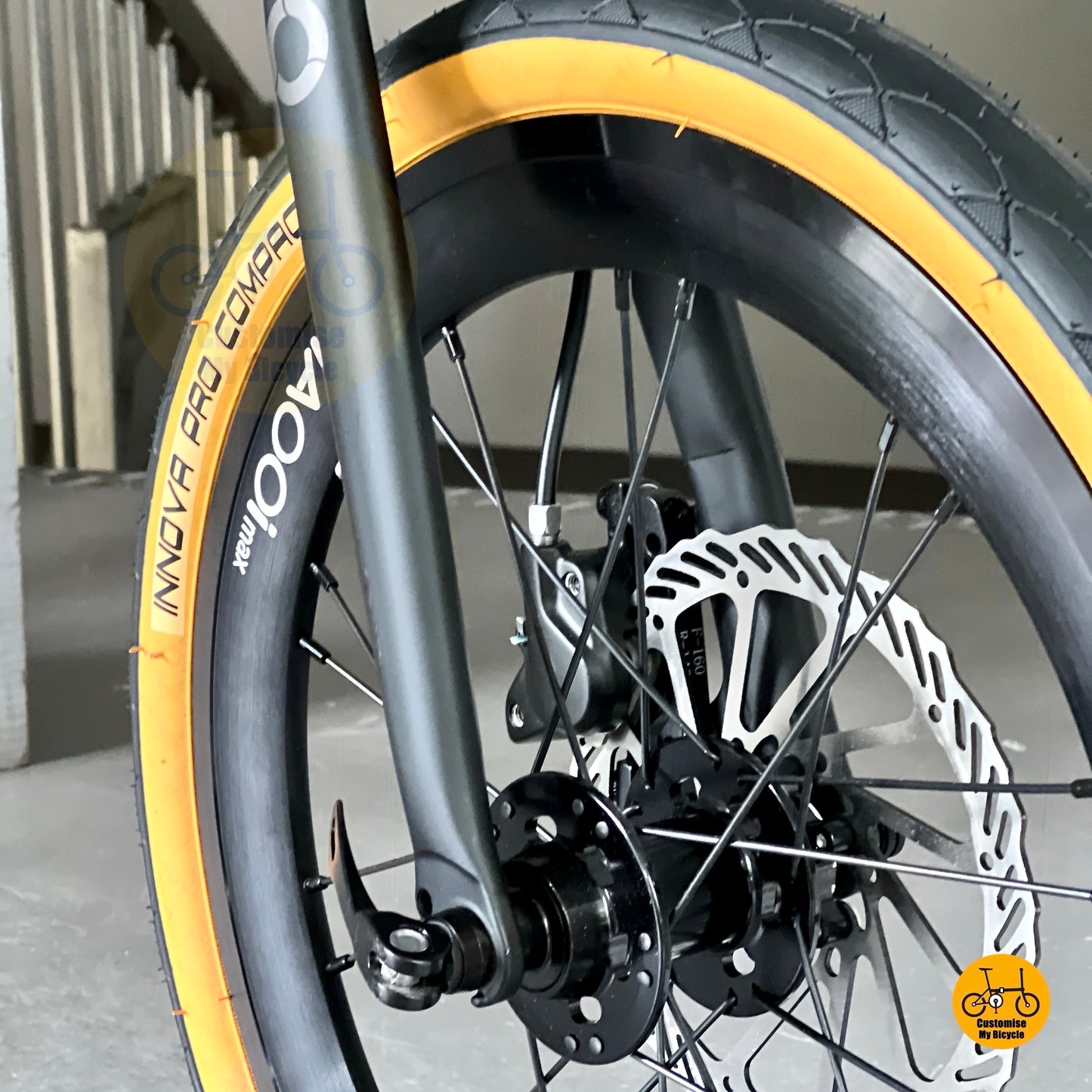 16 inch folding bicycle with HAOOI FNHON adjustable seat post